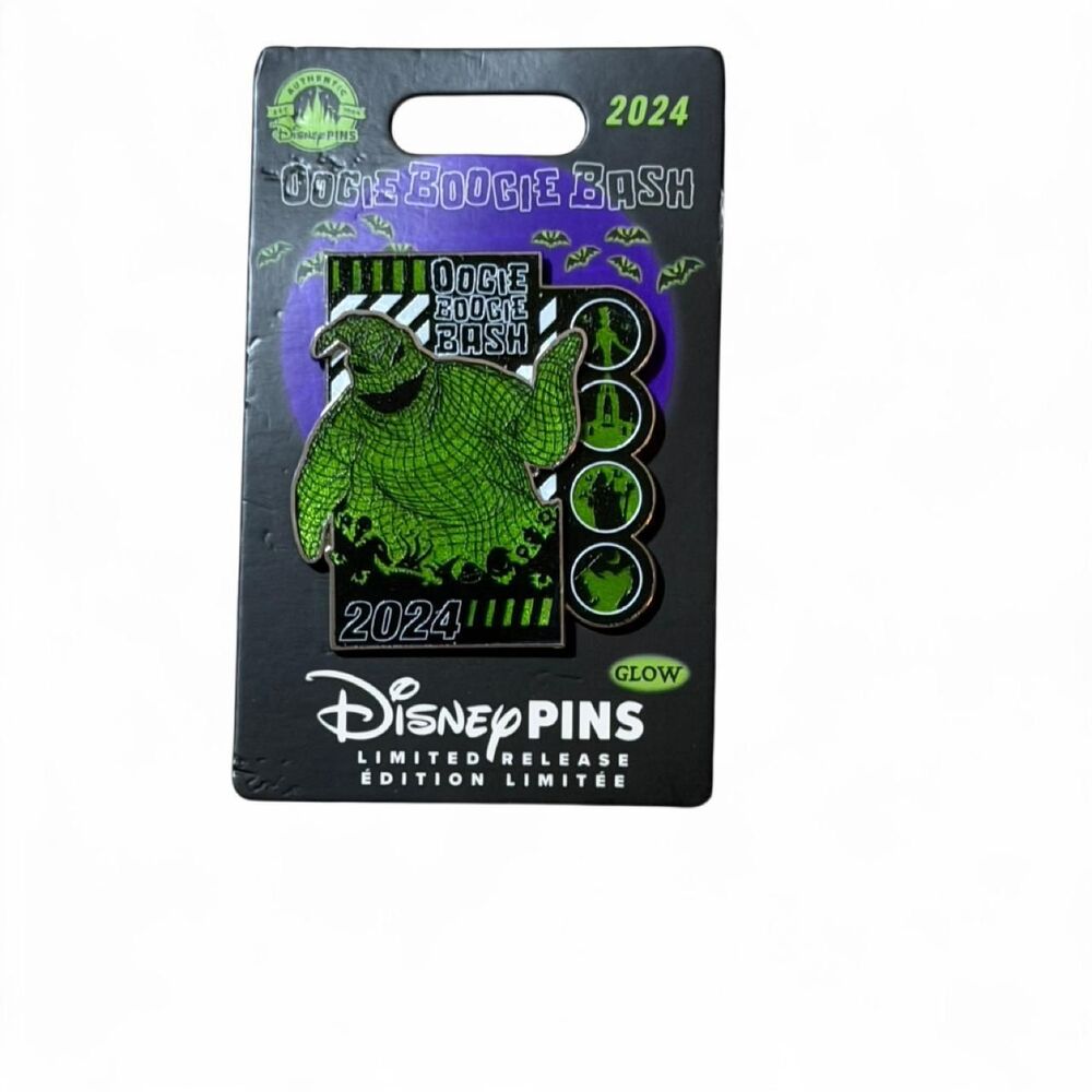 Disney Nightmare Before Christmas Oogie Boogie Bash 2024 Glow Pin